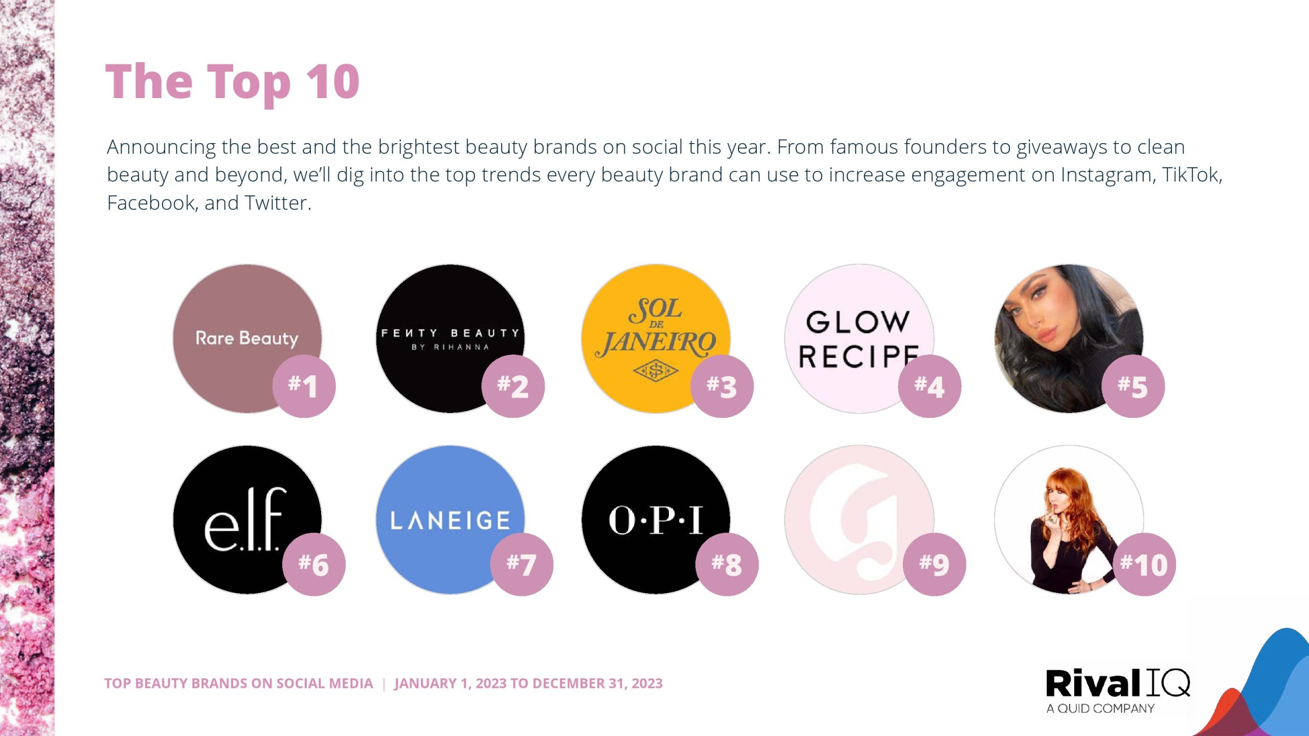 2024年社交媒体顶级美容品牌（图5）