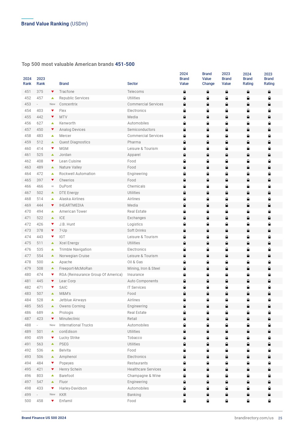 2024年美国品牌价值500强（图24）