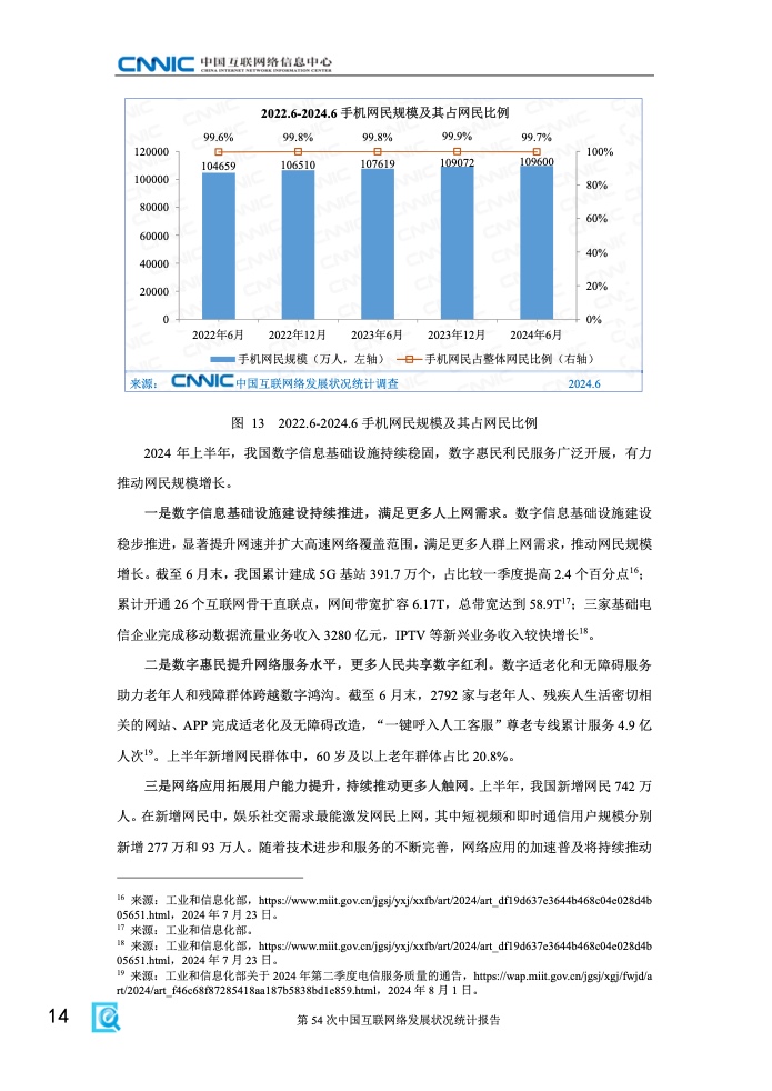 第54次中国互联网络发展状况统计报告(图20)