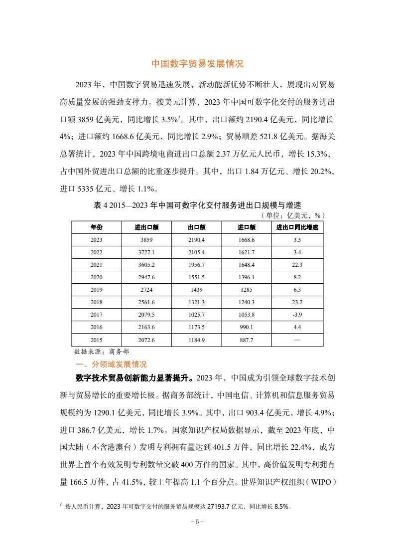 2024年中国数字贸易发展报告(图7)