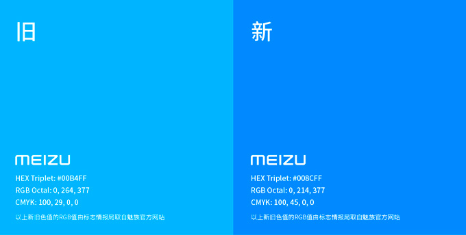 多个行业知名品牌纷纷蓝化标志，Meizu魅族也不例外(图8)